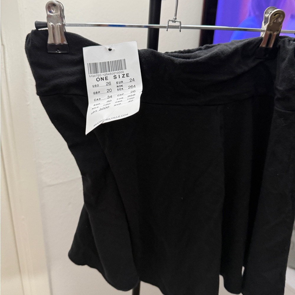 NWT Brandy Melville cotton mini skirt